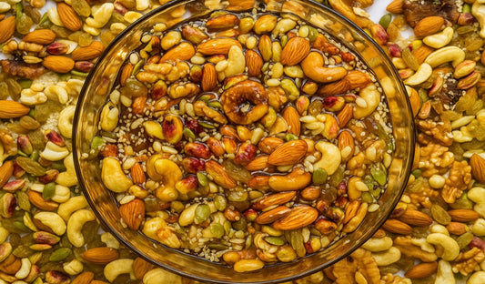 Mix Nuts With Sidr Honey