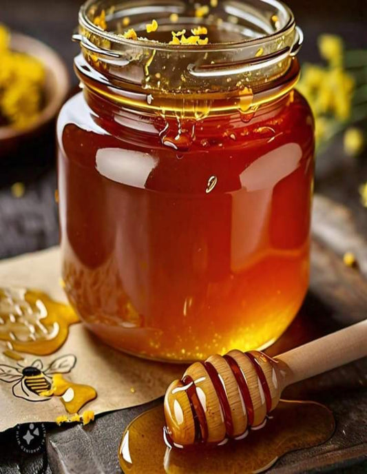 Pure Sidr (Beri) Honey – (Harvested in Thatta, Pakistan)